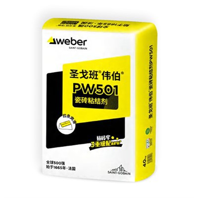 Glergljáð flísalím